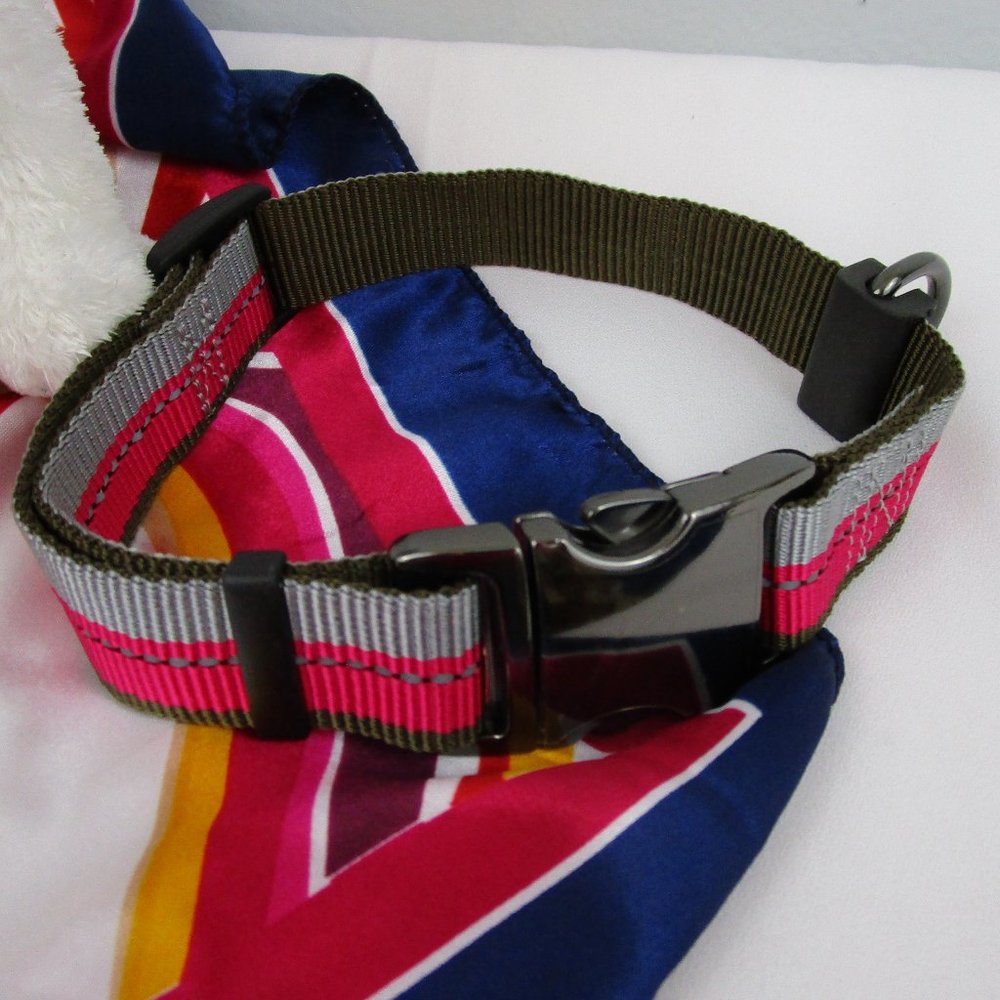 🐶HP🐶 NWOT 1" Adjustable Reflective Stitch Collar